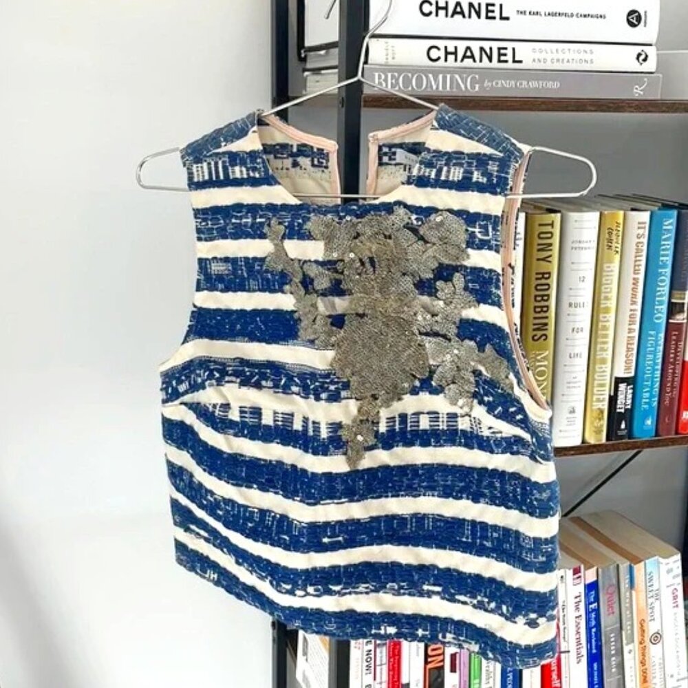 Sandra Weil Crop Top Size 6